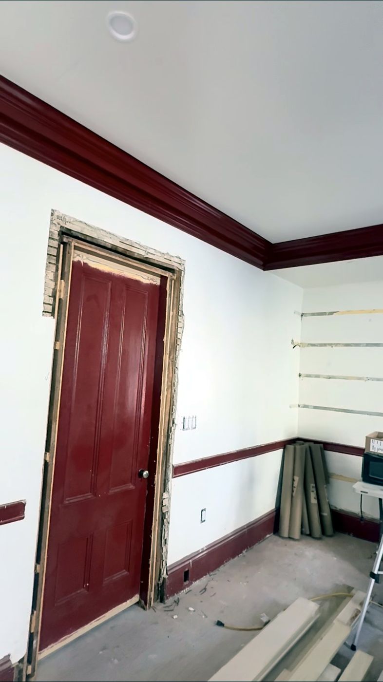 Room before painting