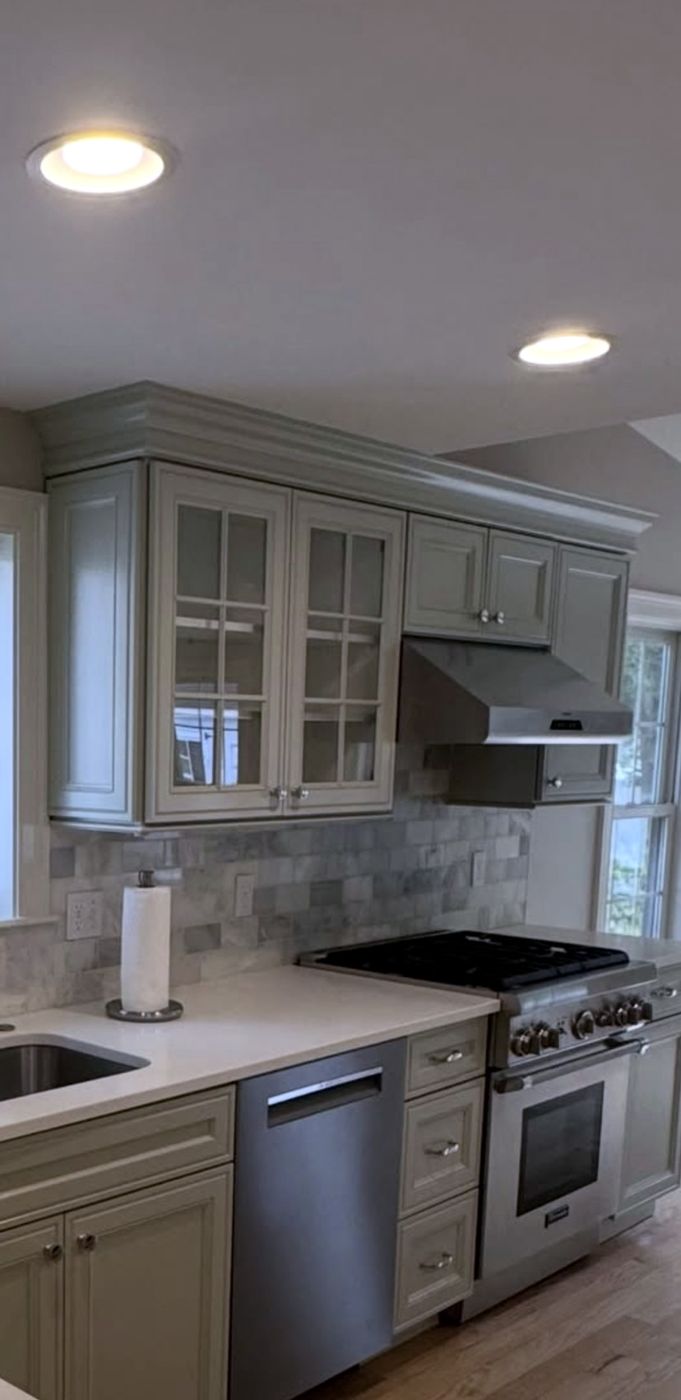 Kitchen after painting